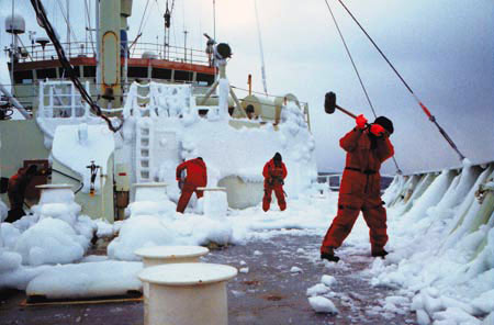 labrador sea and knorr