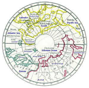 arctic map