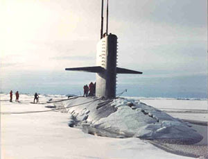In 1993, The USS Pargo made the first civilian oceanographic submarine cruise in the Arctic Ocean
