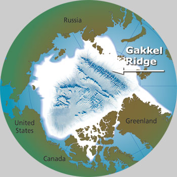 gakkel ridge expedition map