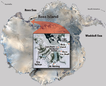 antarctica map