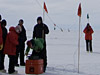 Happy Camper School tests out the HF radio by calling the South Pole station